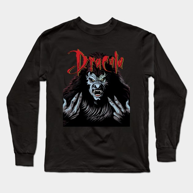 Vlad Draculea (Werewolf Form) Long Sleeve T-Shirt by Breakpoint